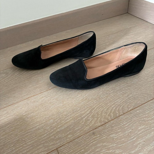 Feng Shoe used ballerinas, pack of 2 pairs, size 39, grey and black