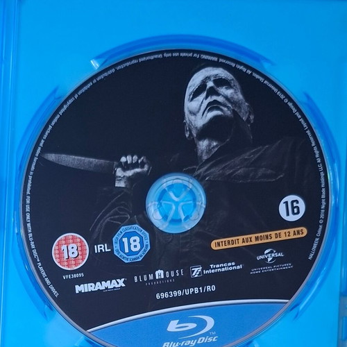 Halloween Blu-ray like new without Greek subtitles