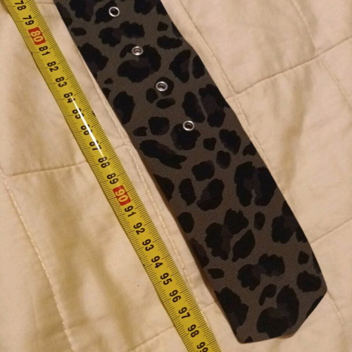 Zara wide leopard print belt like new