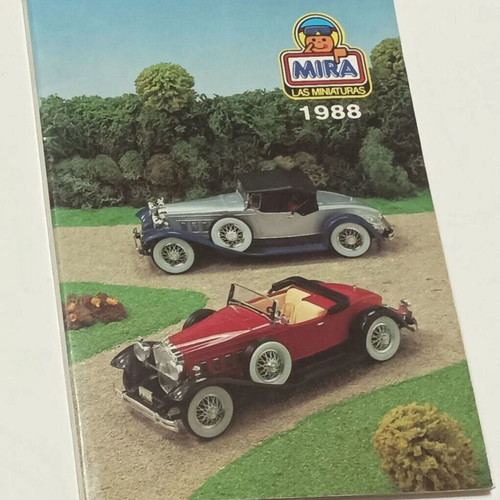 MIRA las miniaturas Spain 1988 toy catalog in like new condition