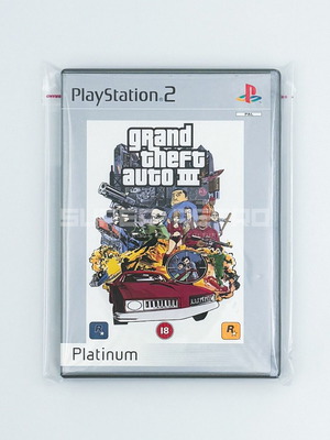 Grand Theft Auto III παιχνίδι PS2 μεταχειρισμένο, έκδοση Platinum