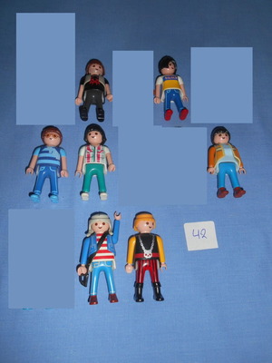 Playmobil 7 φιγούρες μεταχειρισμένες 1990-1999