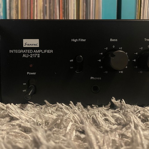 Sansui AU 217 MK2 and 317 amplifiers like new