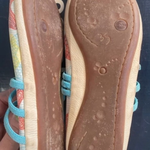 Camper kids colorful ballerinas like new, size 35
