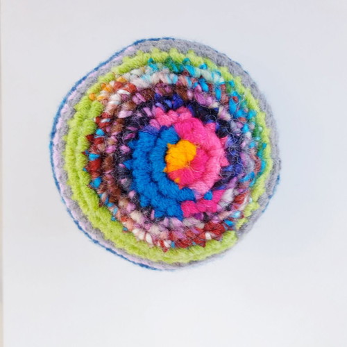 Soft colorful handmade ball new, 7cm×7cm