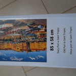 Παζλ 1500 τεμαχίων παλαιό λιμάνι του Saint Tropez σαν καινούργιο