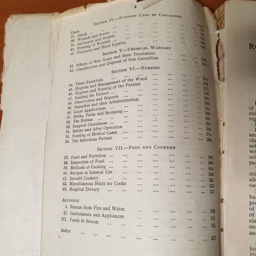 Royal Army Medical Corps Training Pamphlet No 3 1944 used