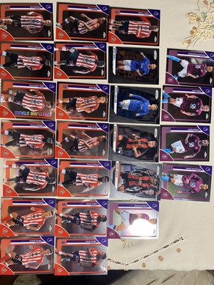 Συλλογή Panini Prizm και Chrome Topps Premier League καινούργια