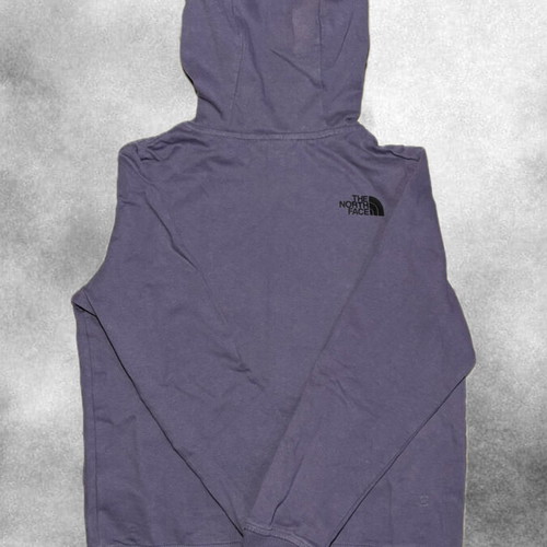 The North Face purple-gray hoodie like new, size S