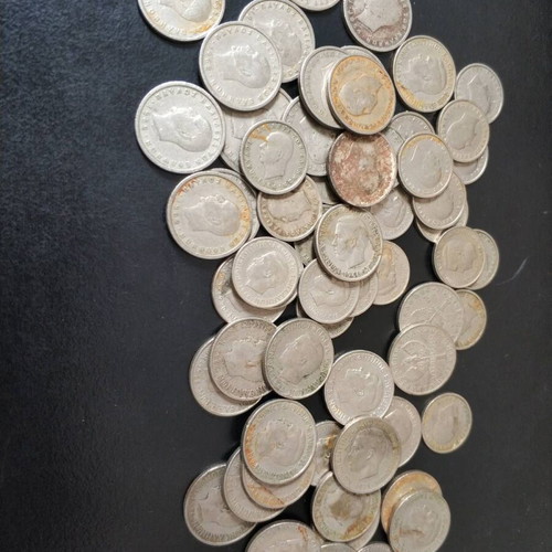 Drachma coins used, pack of 63 from Pavlos and Konstantinos era
