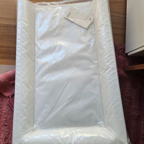 Ikea Gulliver changing table used with two mattresses and portable bag