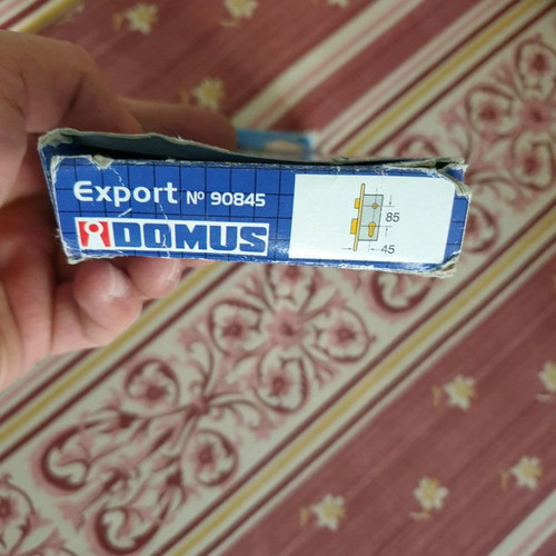 Domus Export Mortise Lock 45mm for Wooden Door New
