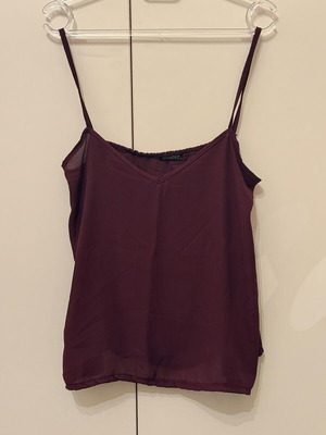 Top purple camisole blouse, new, size L