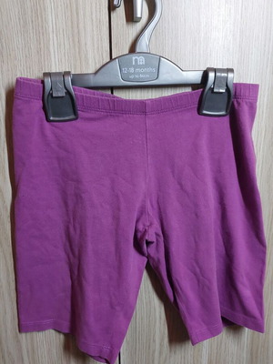 Benetton kids leggings like new, for 8/9 years, purple