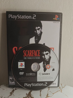 Scarface The World Is Yours PS2 game used, disc only