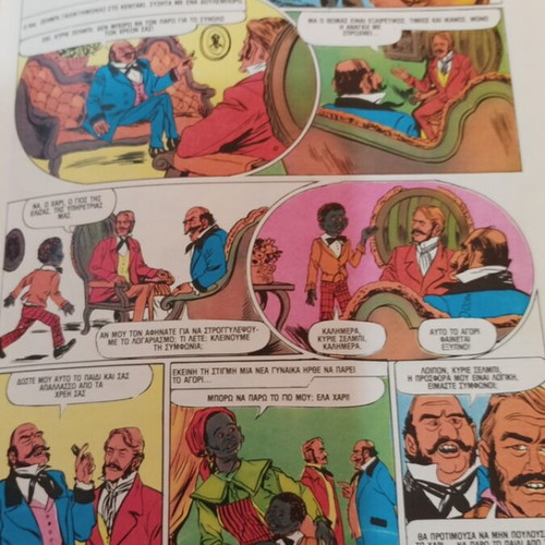 The Cabin of Uncle Tom text and comic double book