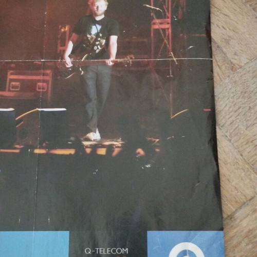 Rockwave Festival 2006 Terravibe double-sided poster used, pop & rock