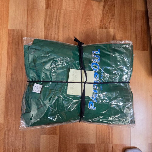 Men's dark green T-shirts size S, pack of 10, new