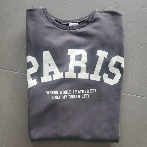 Zara Girl sweatshirt dress 13-14 years 164cm grey like new