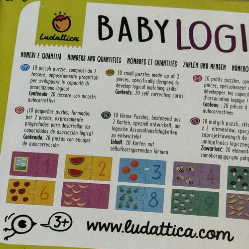 Baby Logic educational puzzle game used