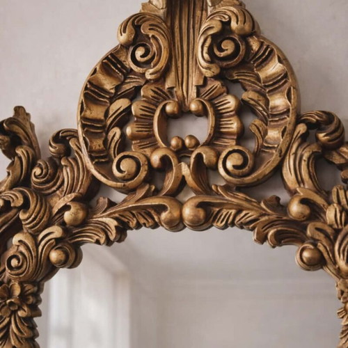 Imposing wall mirror early 20th century, like new