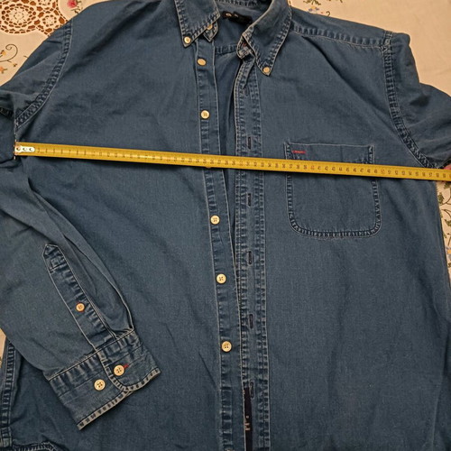 GANT men's denim shirt medium like new, blue