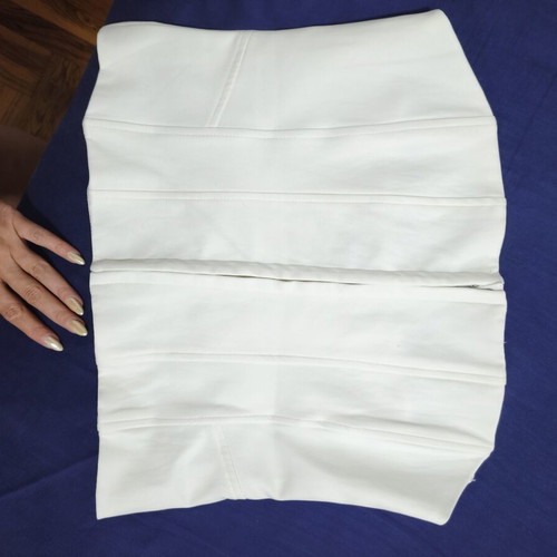 Corset top Zara white beige, new, strapless, size XL