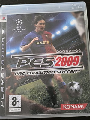 PES 2009 PS3 σε καλή κατάσταση με εγχειρίδιο