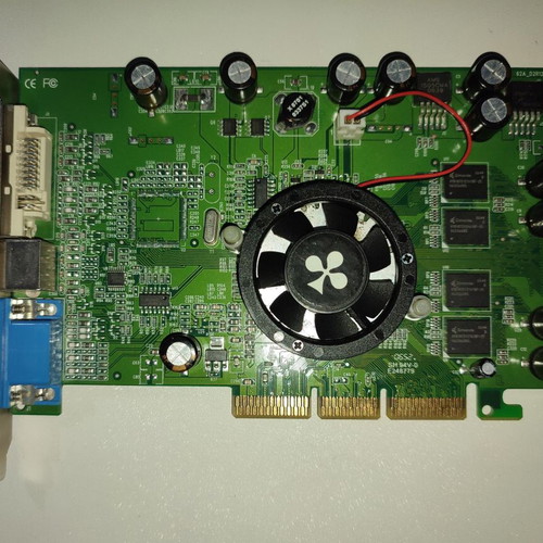 Club3D Geforce 6200 256MB AGP used graphics card