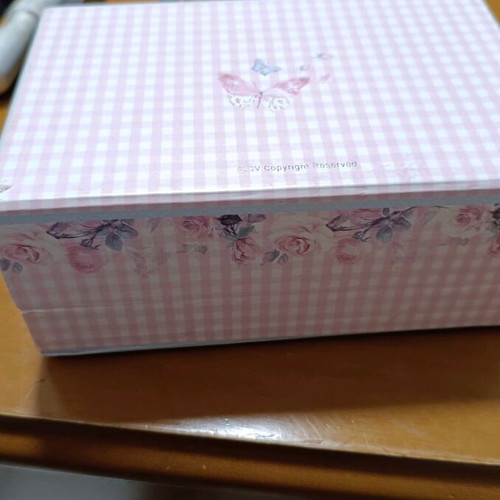 Jewelry box ecological paper like new