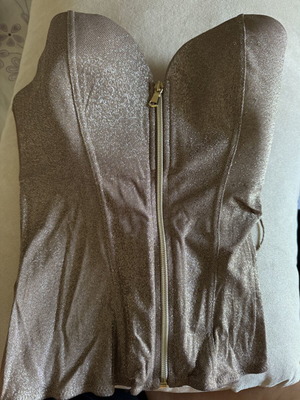 Corset Med rose gold size Medium like new