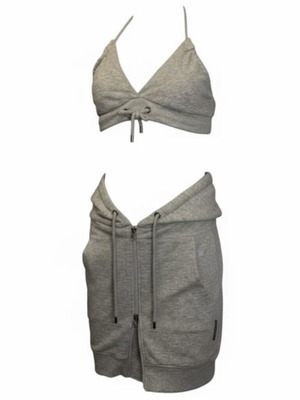 Moschino skirt new, gray, sizes S and M