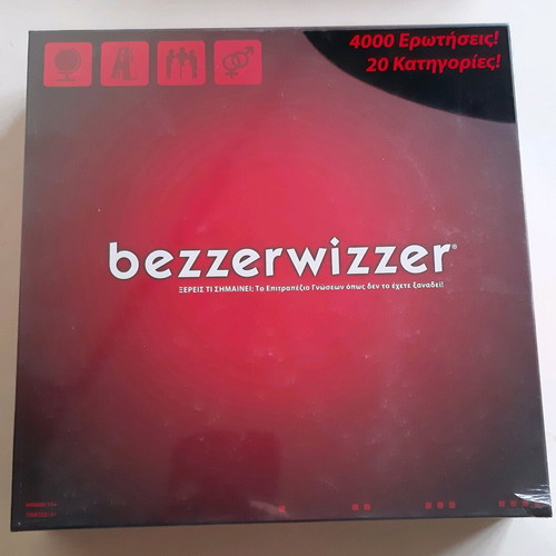 Bezzerwizzer board game new, 4000 questions, 20 categories