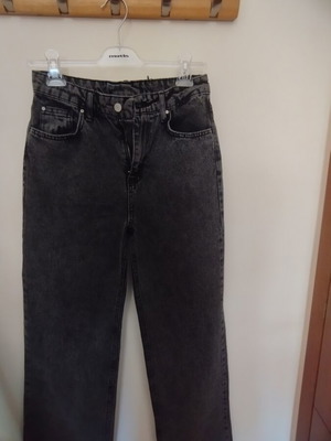 Wide leg jeans Trendyol, black, size M 38 10
