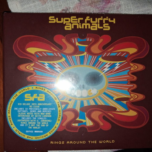 Super Furry Animals Rings Around The World 3CD Deluxe Anniversary Edition new, sealed
