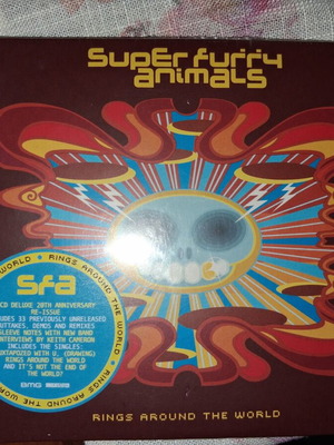 Super Furry Animals Rings Around The World 3CD Deluxe Anniversary Edition new, sealed