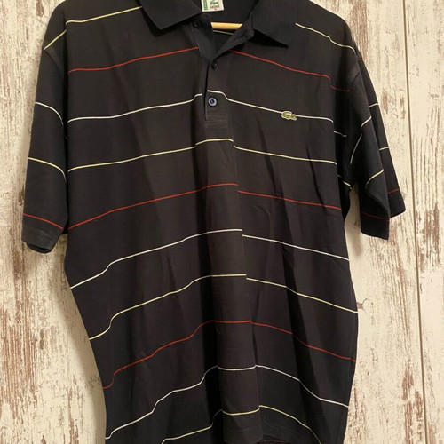 Lacoste striped polo shirt XL like new, multicolor