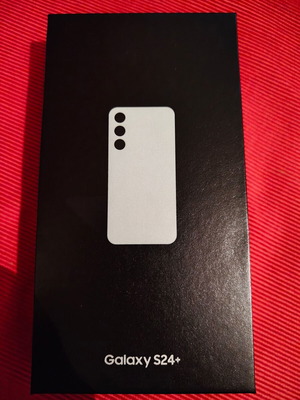 Samsung Galaxy S24 Plus 256GB 12GB Dual SIM smartphone like new, silver