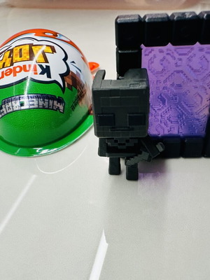 Minecraft βάση τηλεφώνου σκελετός Kinder Joy φιγούρα καινούργια
