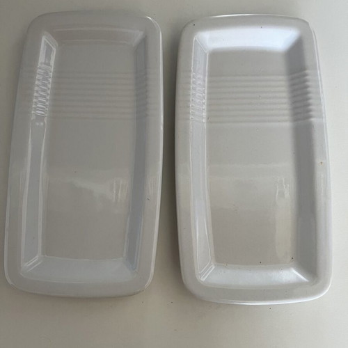 Plates slightly used