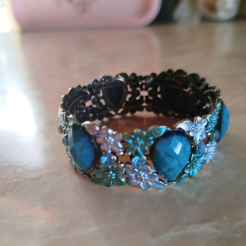 Fon Bijou Bracelet like new turquoise