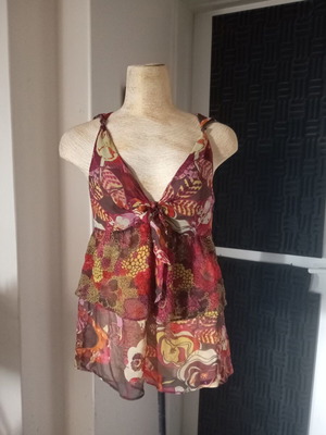 Max & Co silk blouse women's size S like new