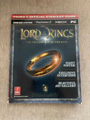 Lord of the Rings Fellowship of the Ring Prima strategy guide μεταχειρισμένο