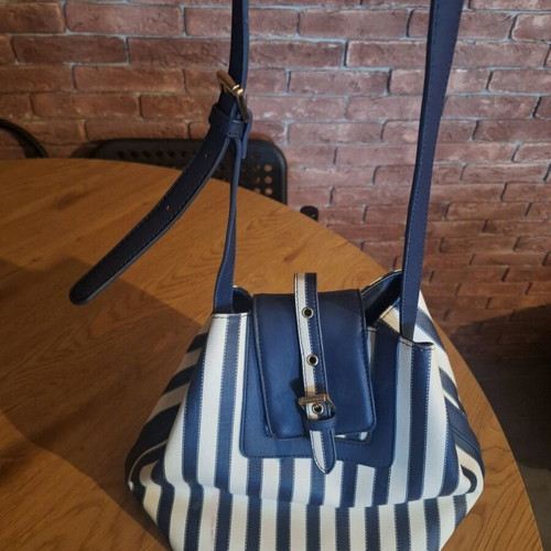 Carpisa crossbody bag blue white like new