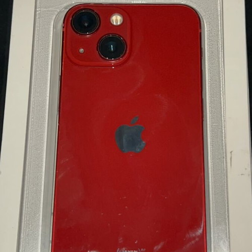 Apple iPhone 13 mini 128GB, red, with Guess case