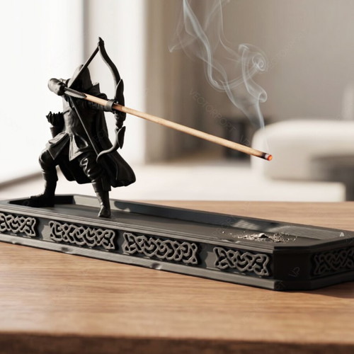 Archer Incense Holder fantasy ash catcher made to order