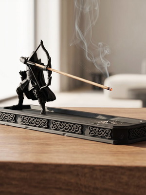 Archer Incense Holder fantasy ash catcher made to order
