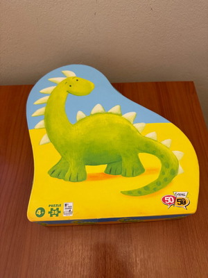 50/50 Games Dinosaur Puzzle 36 pieces like new
