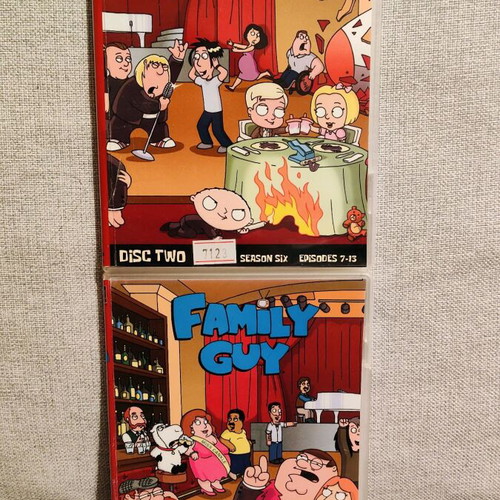 Family Guy Season Six DVD used, 13 episodes with Greek subtitles