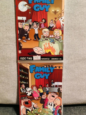 Family Guy Season Six DVD used, 13 episodes with Greek subtitles